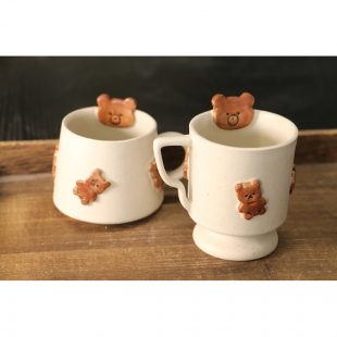 Kawaii Bear Handmade Ceramic Mugs to Brighten Your Day